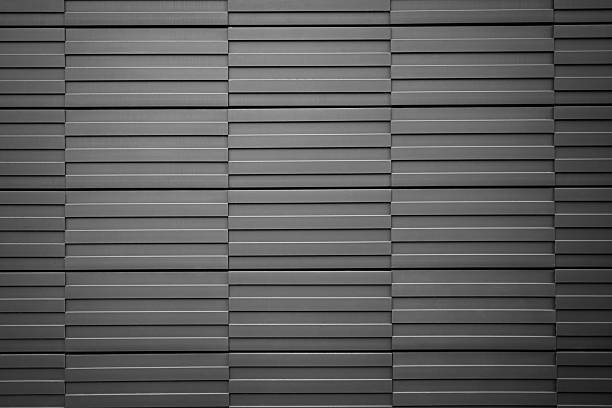 istock Gray corrugated metal sheet wall texture background 2251928225