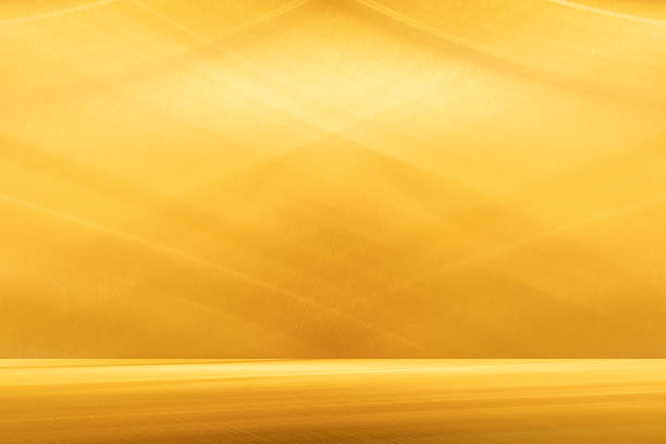 Wall interior background, studio and backdrops show products.with shadow from window color Gold. background for text insertion and presentation product