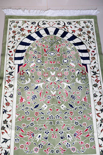 istock Muslim prayer mat on the floor 2251952069