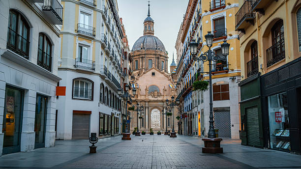 istock Alfonso I street in Zaragoza, Spain 2251962488