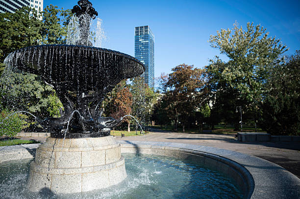istock Fountain in the warsaw park 2251984343