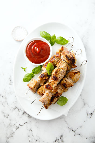Meat skewers
