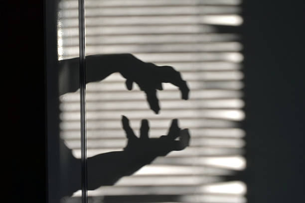istock A play of light and shadow. Abstract shadow mapping. 2251997337