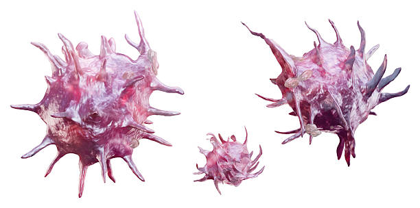 istock Detailed 3D illustration of activated platelets during blood clotting process. 2252000320