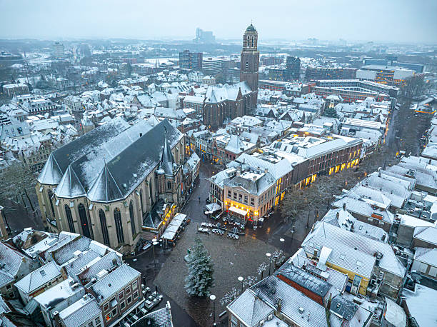 istock Zwolle downtown district during a cold winter morning seen from 2252008310