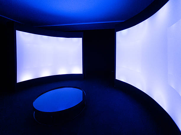 istock Light art installation Solitude by Cachito Valles at CAAC in Seville 2252009021