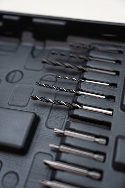 istock Close-up of screwdriver bits in tool case 2252009983