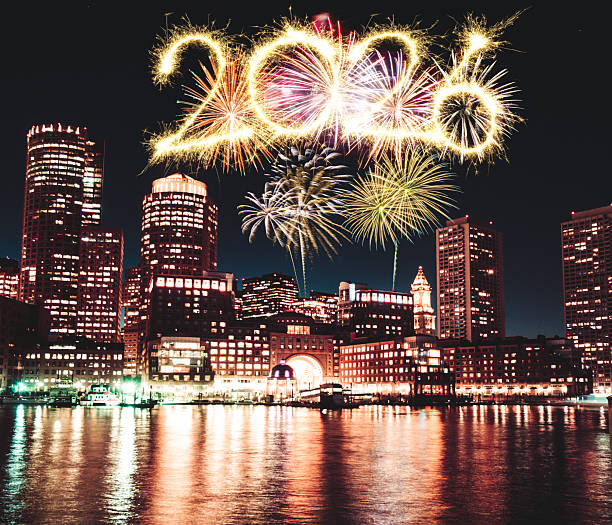 istock boston skyline with fireworks for the 2026 2252010973