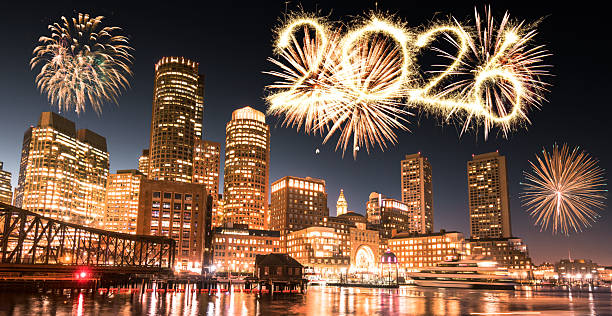 istock boston skyline with fireworks for the 2026 2252011043