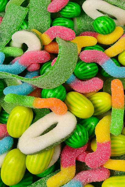 istock Assorted gummy candies. Top view. Jelly  sweets. 2252015896