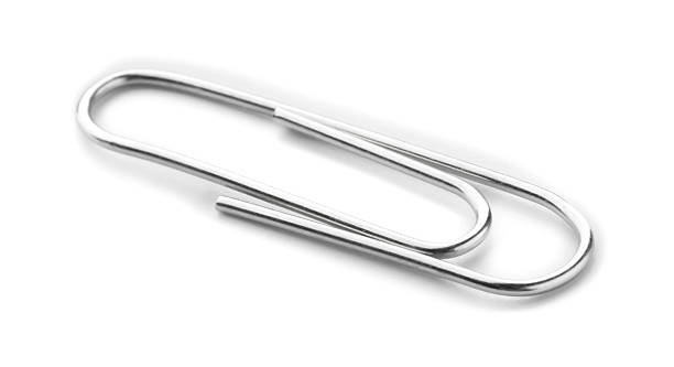 istock One metal paper clip isolated on white 2252018451