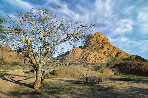Namibian the rocks of Spitzkoppe in Damaraland, landscape