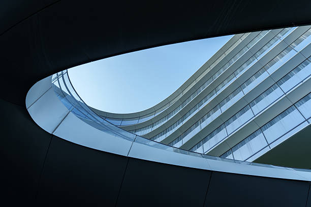 istock Modern office building with glass facade 2252035049