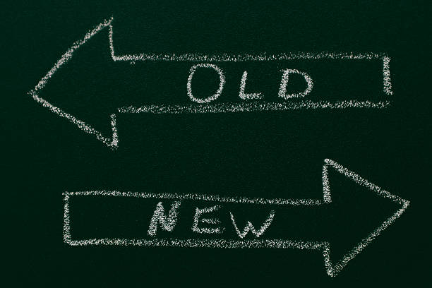 istock White chalk arrow. Arrow mark hand draw. Chalkboard. Photo 2252035219