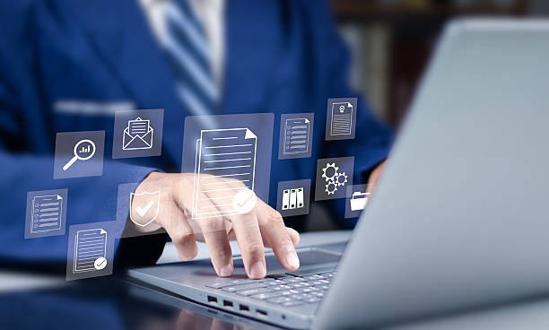 istock Audit business concept. Compliance with internal organization financial services regulation, financial examination for business and financial management system. 2252037582