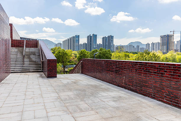istock Venue outside the modern city building 2252045764