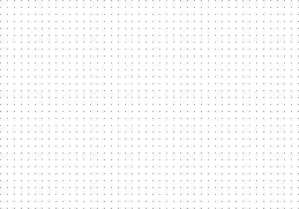 bildbanksillustrationer, clip art samt tecknat material och ikoner med dotted squared black grid wide graph paper template for notebooks. pattern simple texture for bullet journal isolated on white backdrop. dotted flat background. printable graphic design sheet sample. - rutnät