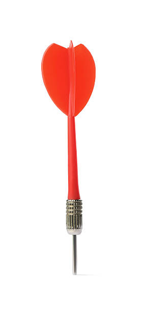 istock One red dart arrow isolated on white 2252055281