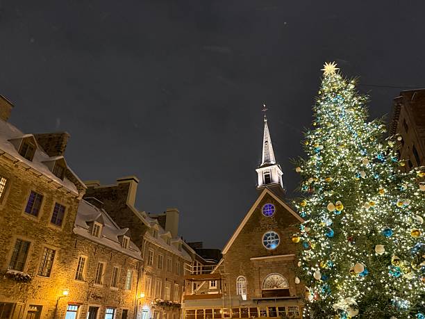 istock Winter season in Quebec City 2252061969