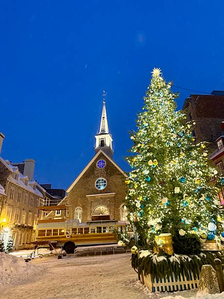 istock Winter season in Quebec City 2252062048