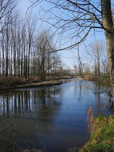 istock View of the Rur (Roer) River in Spring 2252067601