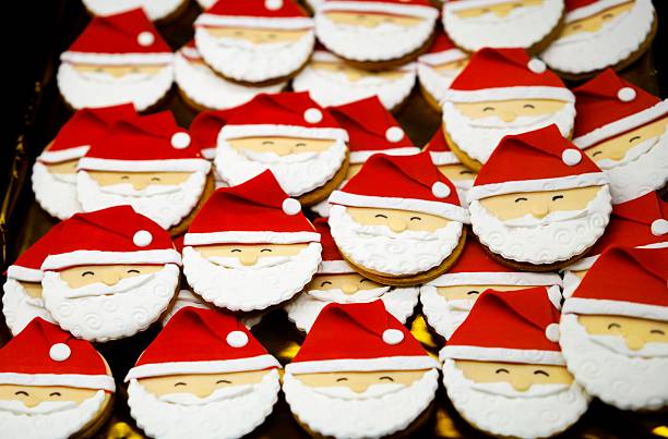 Christmas and New Year celebration cookies