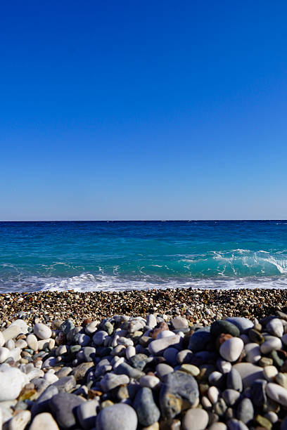 Traveling in Greece, a greek touristic concept. Beautiful nature in Rhodes in Dodecanese Islands. Landscape photography, Faliraki photo.