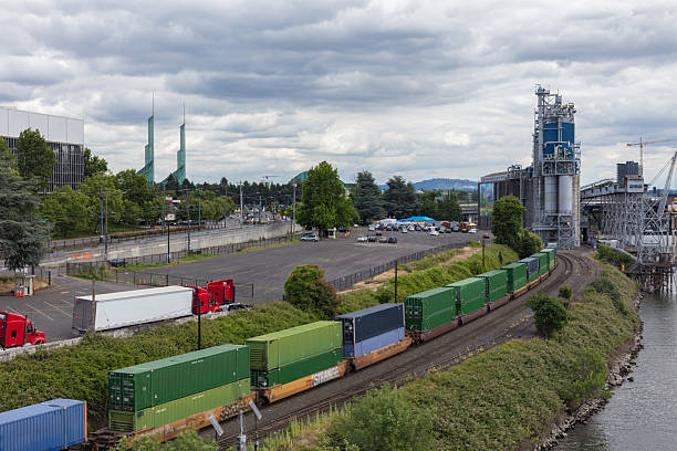 istock fridge trains in Portland railway section 2252072883