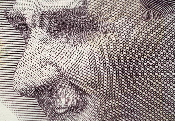 Human Mouth Pattern Design on Banknote