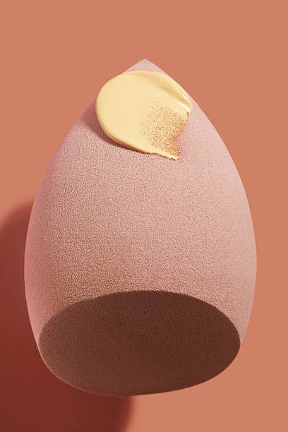 istock Beauty product foundation base concealer texture swatch 2252081698