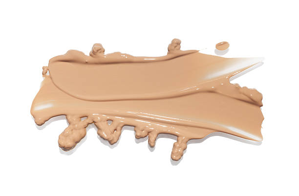 istock Beauty product foundation base concealer texture swatch 2252082070