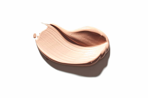 istock Beauty product foundation base concealer texture swatch 2252082110
