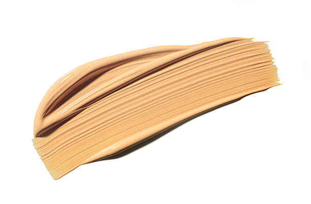 istock Beauty product foundation base concealer texture swatch 2252082202