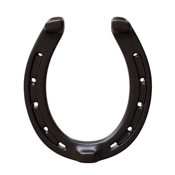 istock Horseshoe isolated on white. Talisman good luck and fortune symbol. 3d 2252082643