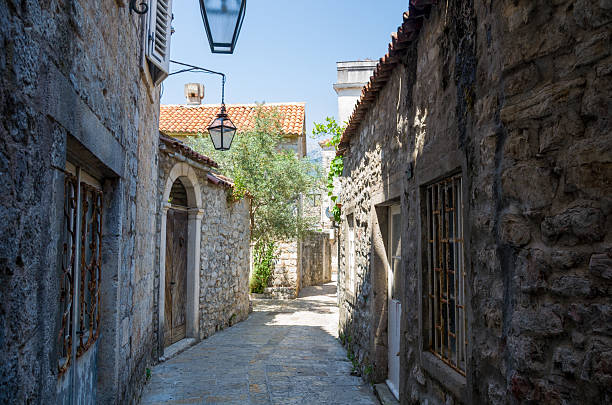 istock Charming Stone Alley in Mediterranean Town 2252090955