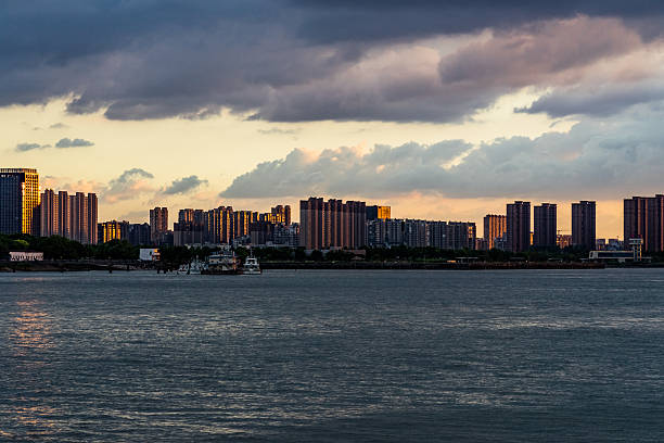 istock High rise apartment at dusk 2252117477