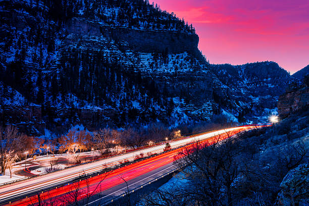 istock Interstate 70 Through Glenwood Canyon i Winter 2252118561