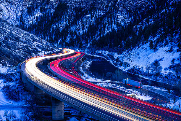 istock Interstate 70 Through Glenwood Canyon i Winter 2252122731