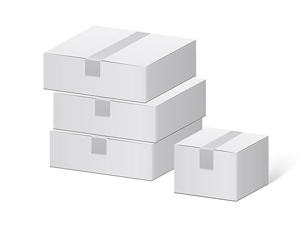 istock Cardboard box icon in flat style. Package vector illustration on isolated background. Carton container sign business concept. 2252127978