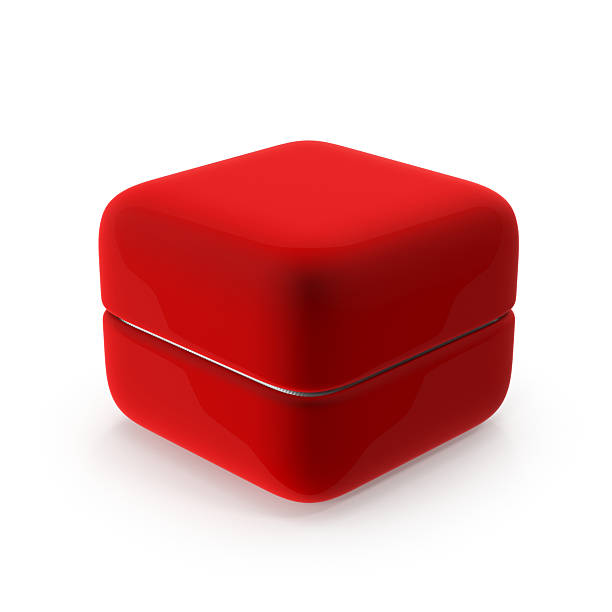 istock Elegant Red Gift Box for Special Occasions 2252152072