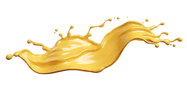 istock Melted yellow cheese isolated on white background with clipping path 3d illustration. 2252154859