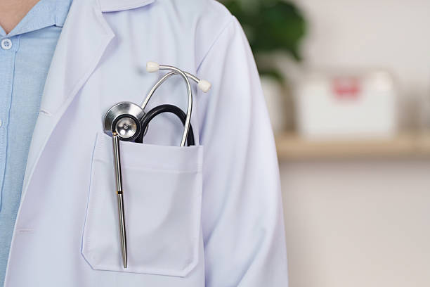istock Doctor with Stethoscope in Pocket, Ready for Consultation 2252157265