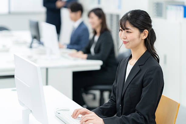 istock Businesswoman working in the office 2252157957