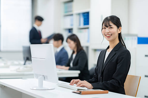 istock Businesswoman working in the office 2252157970