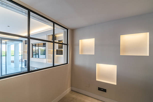 istock illuminated shelving in mediterranean home renovation 2252165691