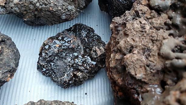 istock Raw Shilajit Ore From Chitral Mountains High Altitude Mineral Specimens 2252167324