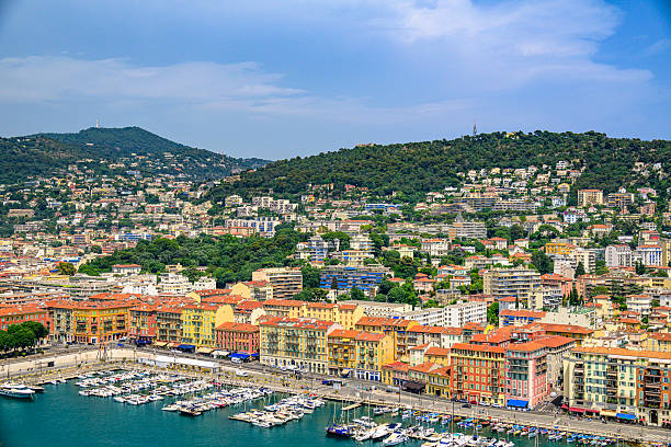 istock View on Nice from Castle Hil France during a summer day. 2252170065