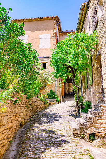 istock Gordes village steet view in the Provence 2252170138