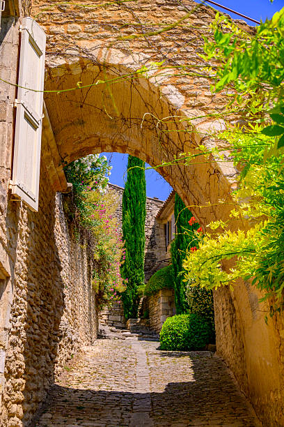 istock Gordes village steet view in the Provence 2252170147