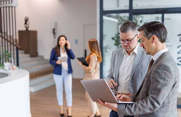 istock Business people discussing strategy during corporate meeting 2252181194